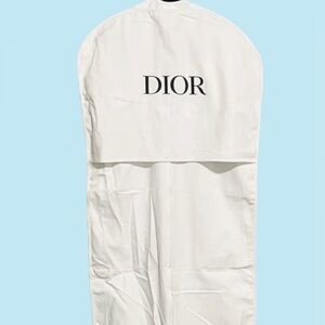 ❤️ NEW DIOR Garment Bag  canvas White and logo black with zip